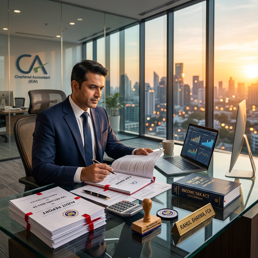 CA Nitin K. Shah - Professional Chartered Accountancy Services